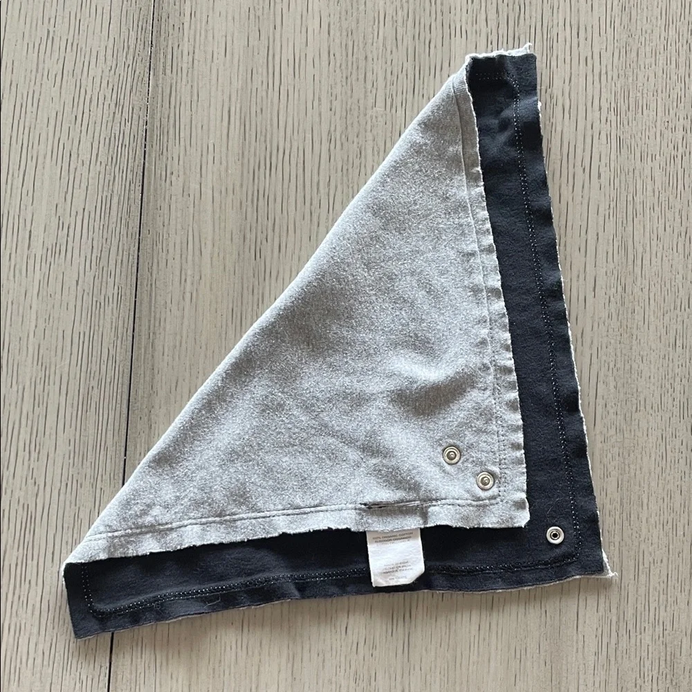 Baby Bandana Bibs - Dark Gray, Light Gray, Panda, Black, Stars